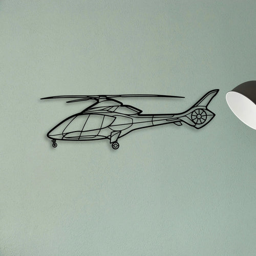 170B 4 Classic Aircraft Silhouette Metal Wall Art - Tinvibe