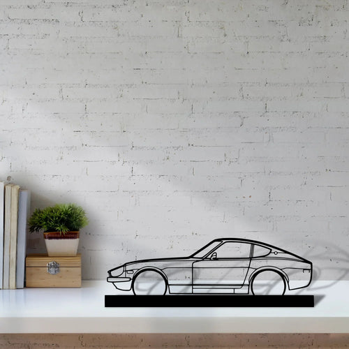 280z-coupe Silhouette Metal Art Stand - Tinvibe