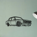 510 1973 Angle Classic Silhouette Metal Wall Art - Tinvibe