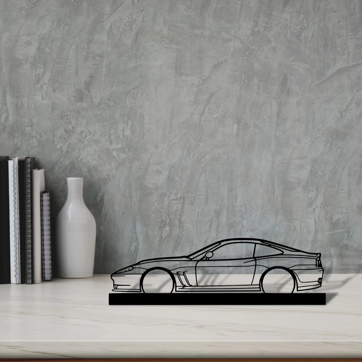 550-maranello Silhouette Metal Art Stand - Tinvibe