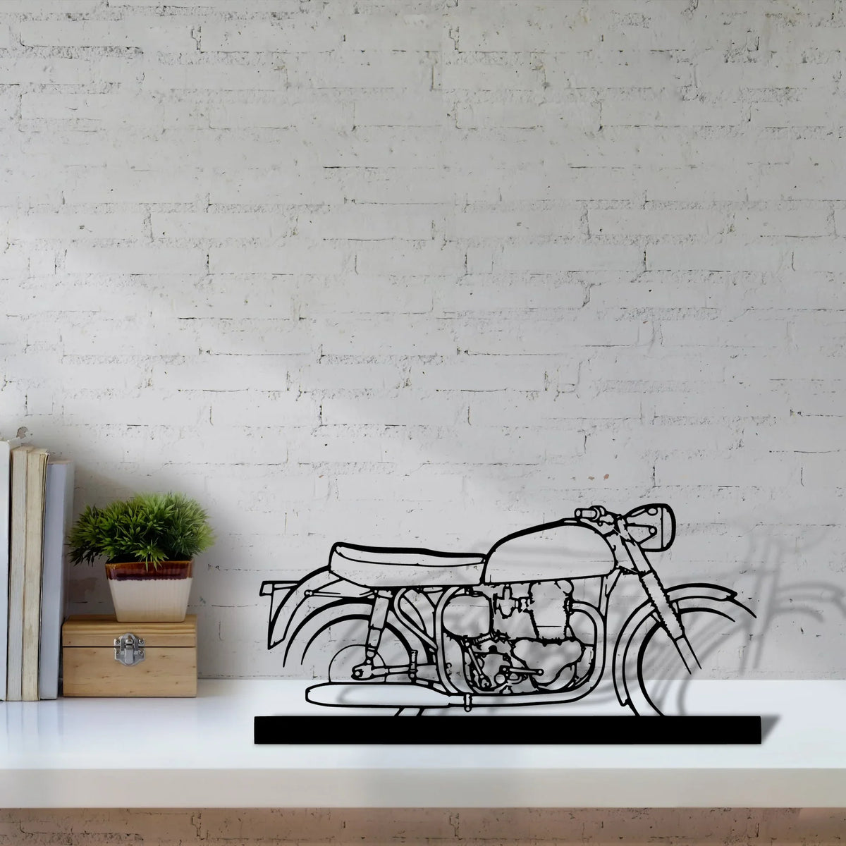 600-1962 Silhouette Metal Art Stand - Tinvibe
