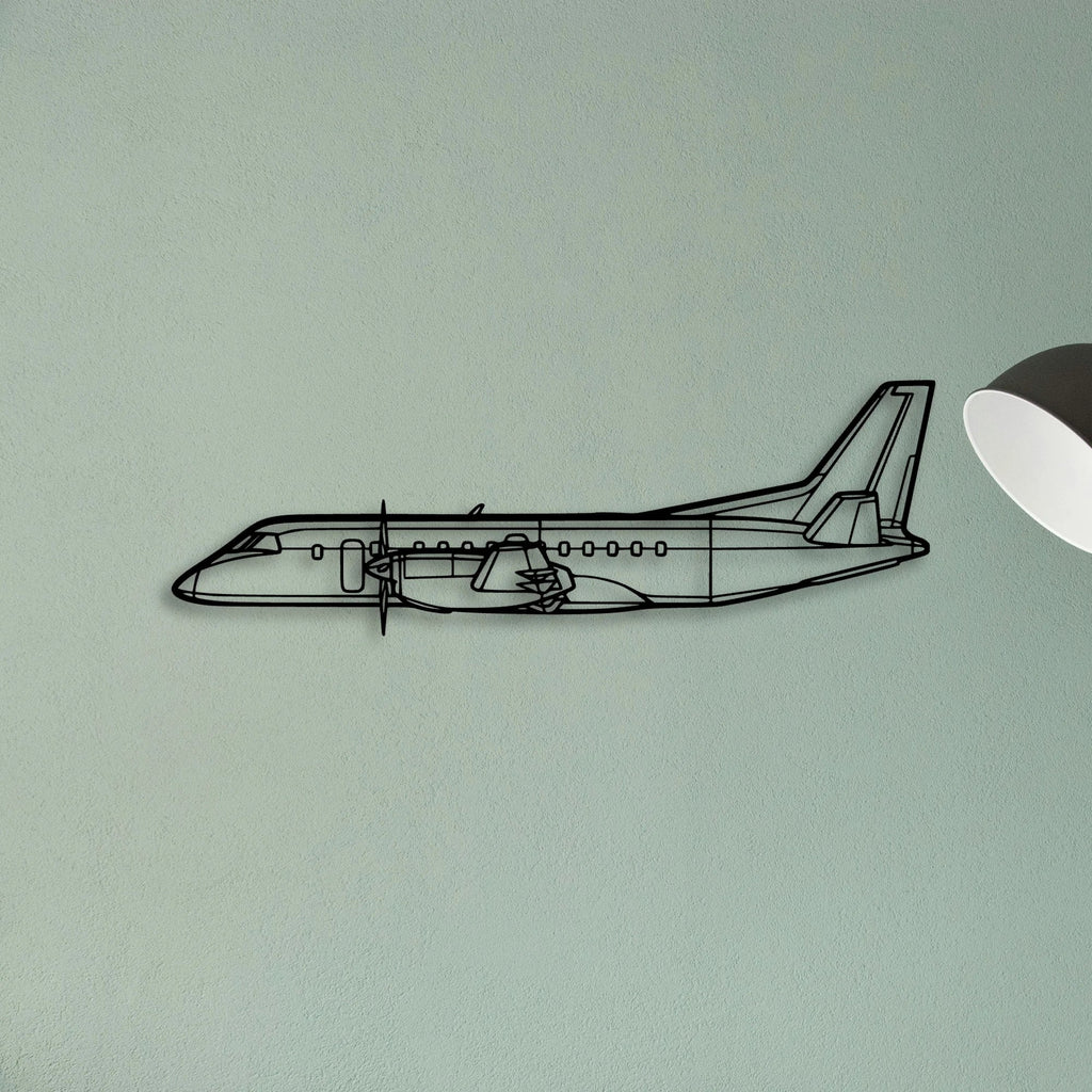 777F Classic Aircraft Silhouette Metal Wall Art - Tinvibe
