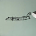 777F Classic Aircraft Silhouette Metal Wall Art - Tinvibe