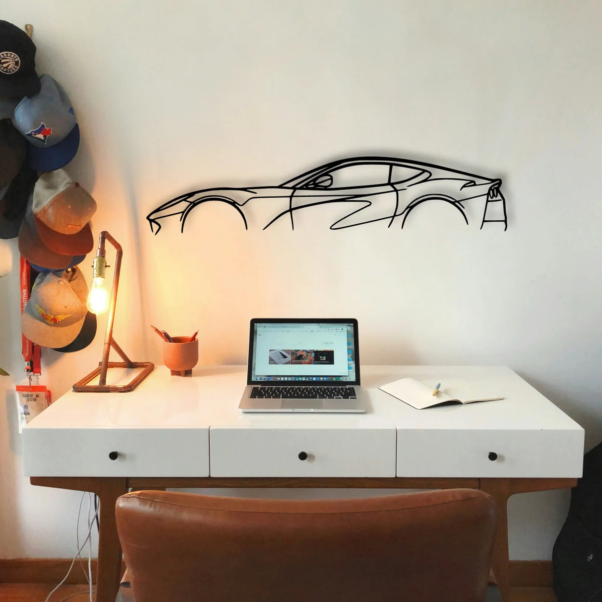 812 Superfast Classic Silhouette Metal Wall Art - Tinvibe
