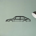 900 1993 Classic Silhouette Metal Wall Art - Tinvibe