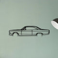 Fairlane 1966 Classic Silhouette Metal Wall Art - Tinvibe