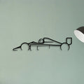 Formula 1 1988 Classic Silhouette Metal Wall Art - Tinvibe