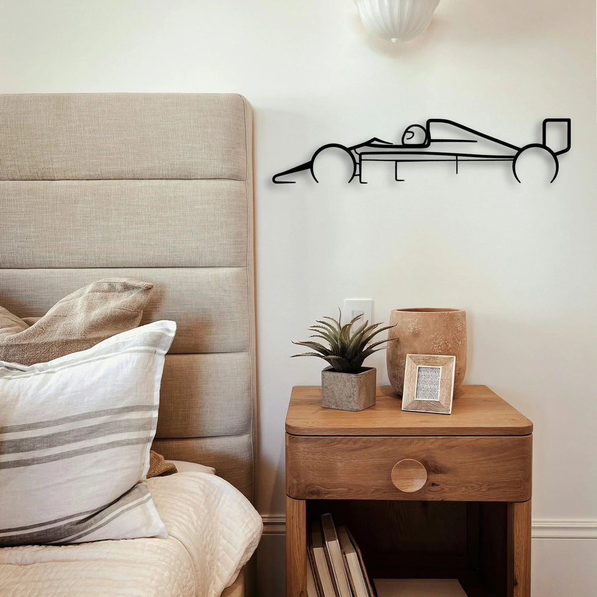 Formula 1 1988 Classic Silhouette Metal Wall Art - Tinvibe