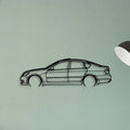 Fuga 2006 Classic Silhouette Metal Wall Art - Tinvibe