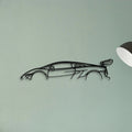 Gallardo Super Trofeo Classic Silhouette Metal Wall Art - Tinvibe