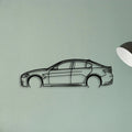 Giulia 2 Classic Silhouette Metal Wall Art - Tinvibe