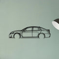 IS F 2011 Classic Silhouette Metal Wall Art - Tinvibe