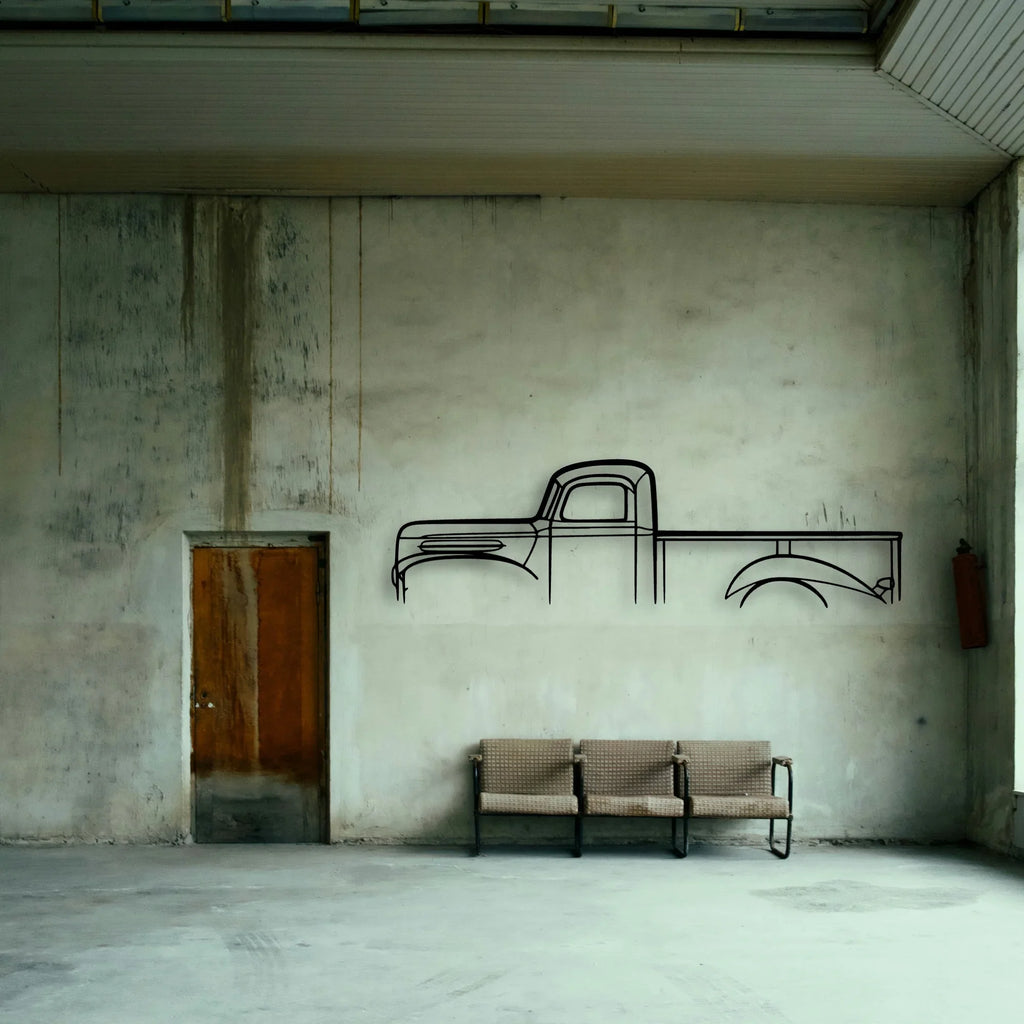 Jalibar 1974 Classic Silhouette Metal Wall Art - Tinvibe