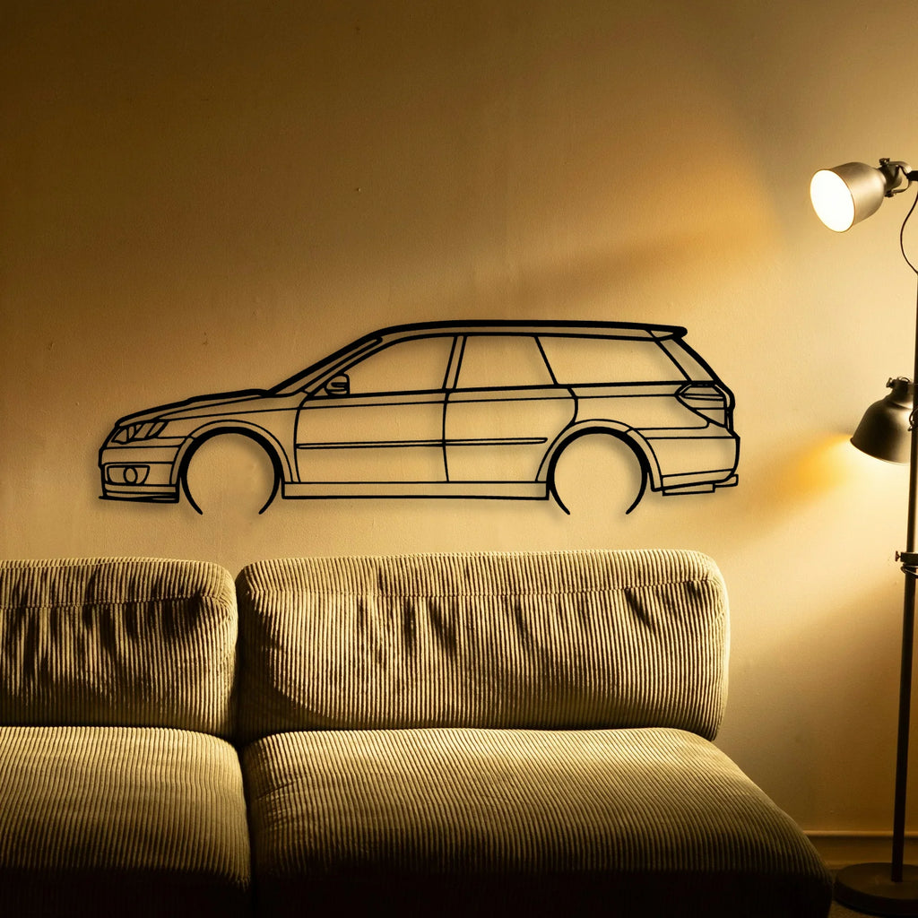 Legacy GT 2007 Classic Silhouette Metal Wall Art - Tinvibe