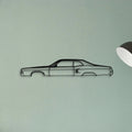 Marauder 1969 Classic Silhouette Metal Wall Art - Tinvibe