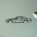 Maro SS 1968 Classic Silhouette Metal Wall Art - Tinvibe