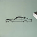 Maverick 1970 2 Classic Silhouette Metal Wall Art - Tinvibe