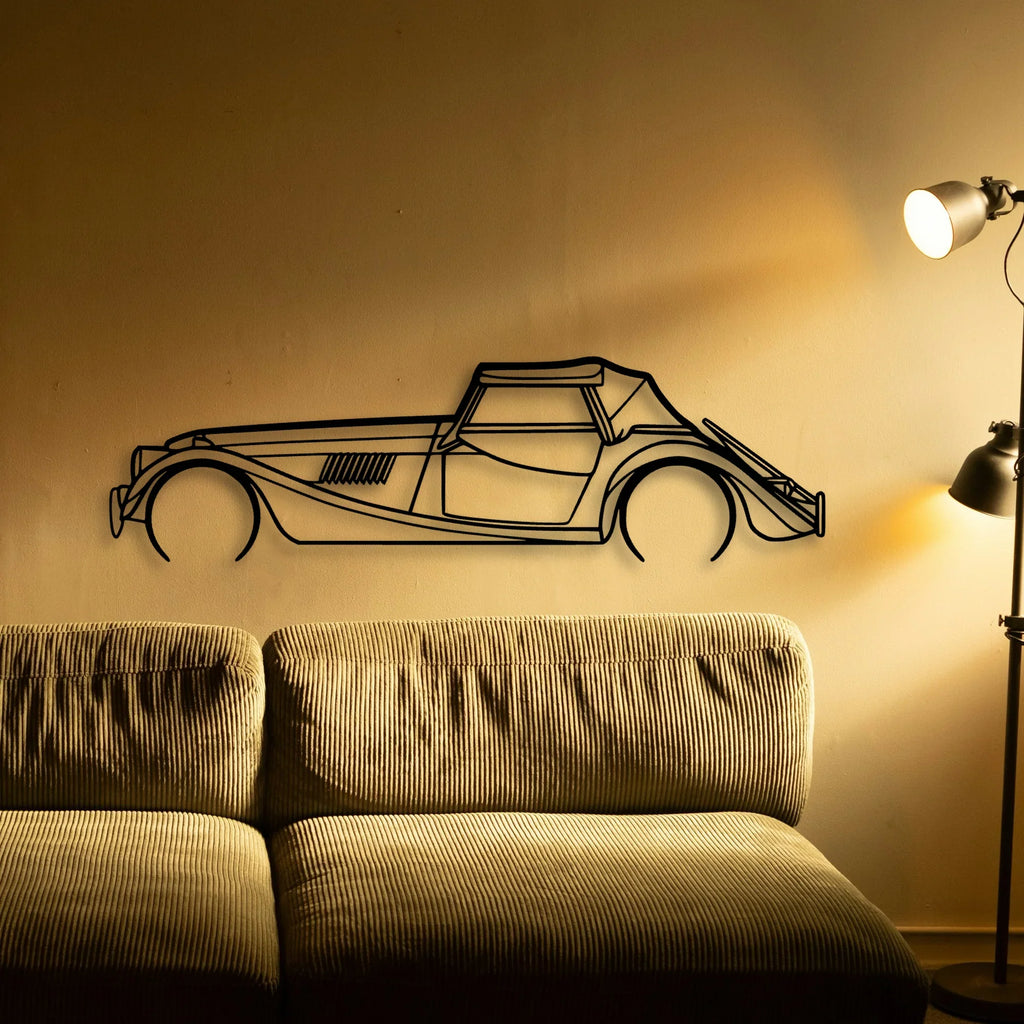 ROADSTER 2015 Classic Silhouette Metal Wall Art - Tinvibe