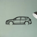 RS3 8V 2 Classic Silhouette Metal Wall Art - Tinvibe