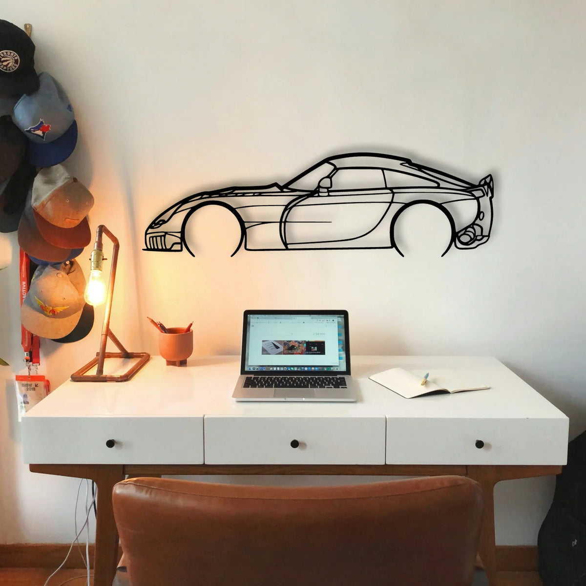 Sagaris 2005 Classic Silhouette Metal Wall Art - Tinvibe