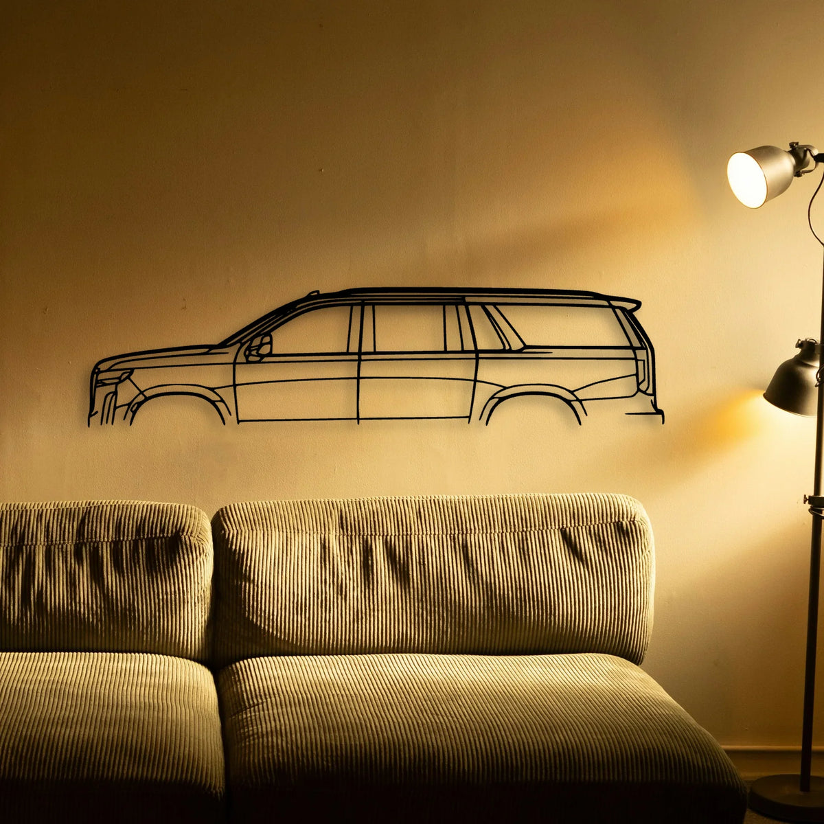 Slade Long 2022 Classic Silhouette Metal Wall Art - Tinvibe
