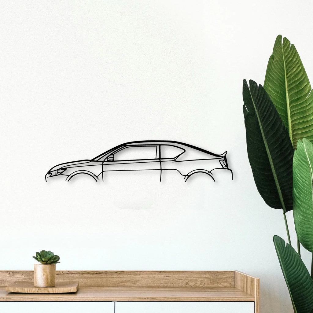 TC 2015 Classic Silhouette Metal Wall Art - Tinvibe