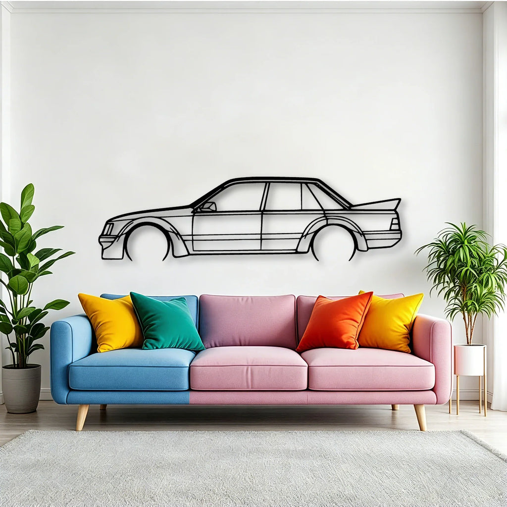VK BIG Banger Classic Silhouette Metal Wall Art - Tinvibe