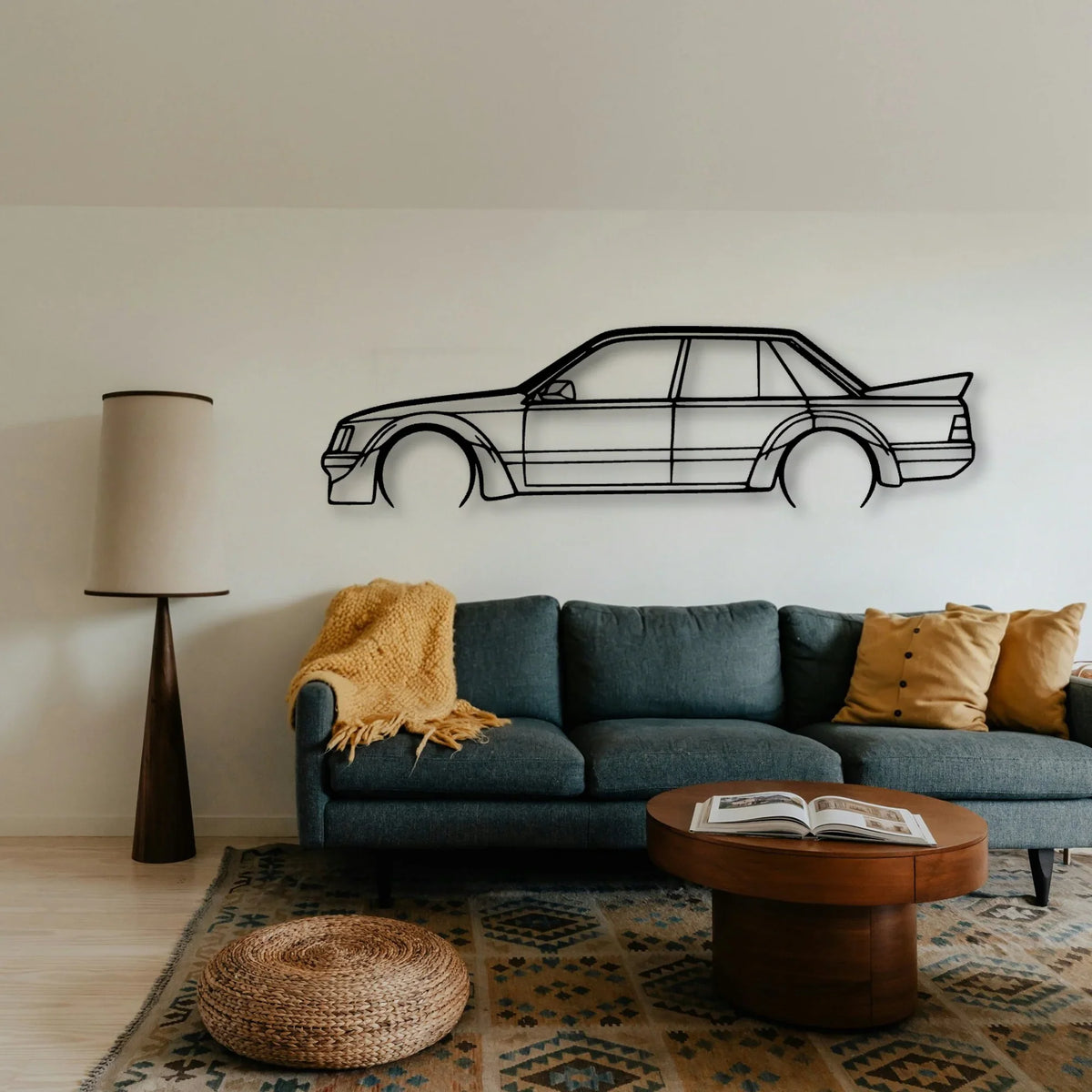 VK BIG Banger Classic Silhouette Metal Wall Art - Tinvibe