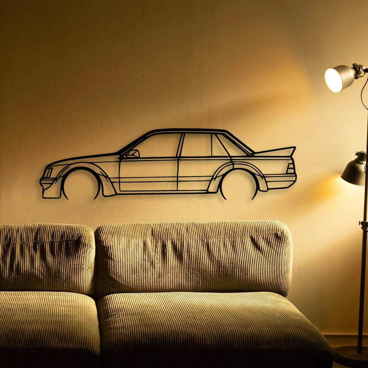 VK BIG Banger Classic Silhouette Metal Wall Art - Tinvibe