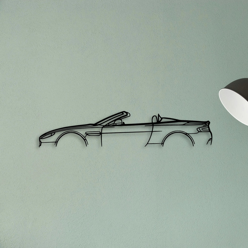 Vantage Volante 2014 Classic Silhouette Metal Wall Art - Tinvibe