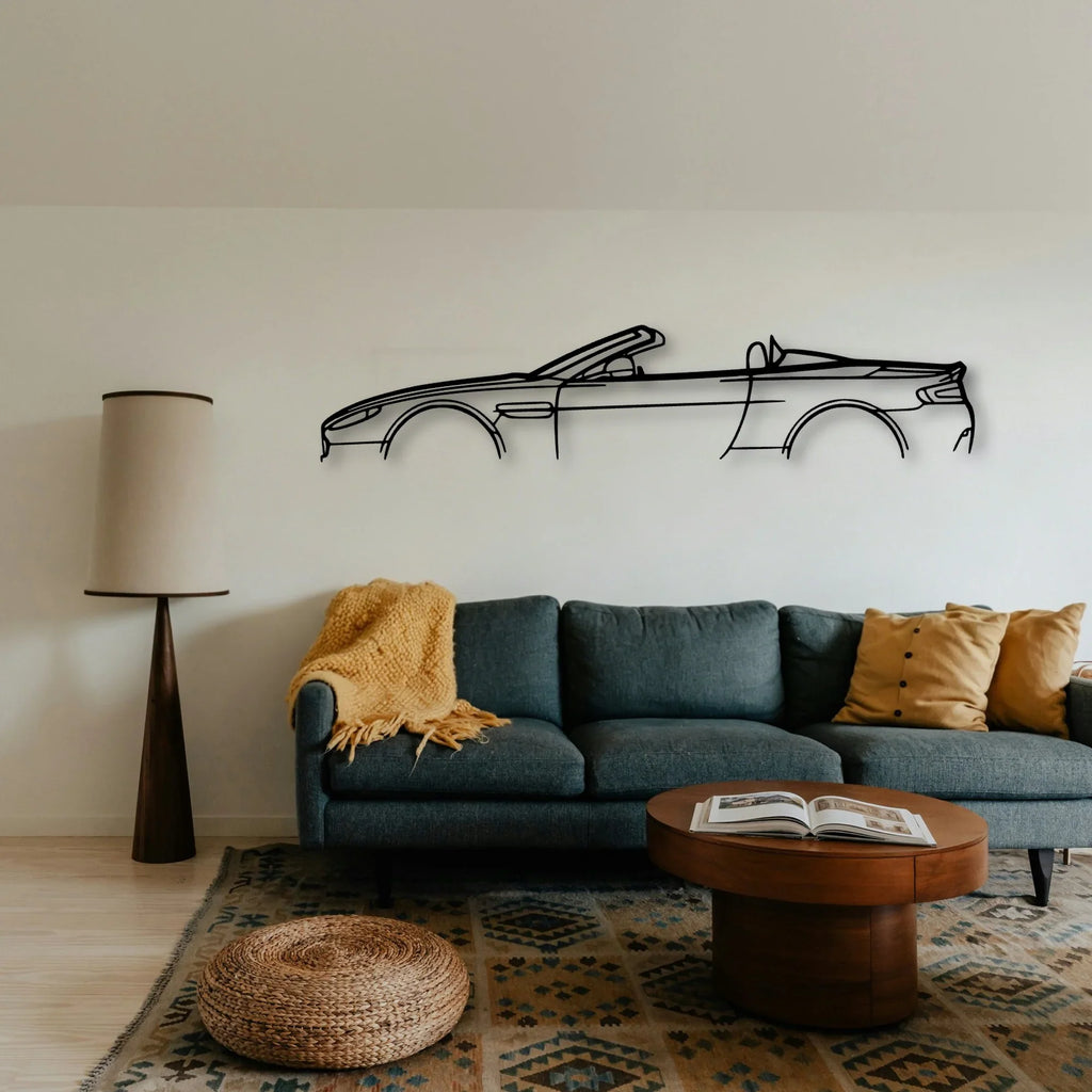 Vantage Volante 2014 Classic Silhouette Metal Wall Art - Tinvibe