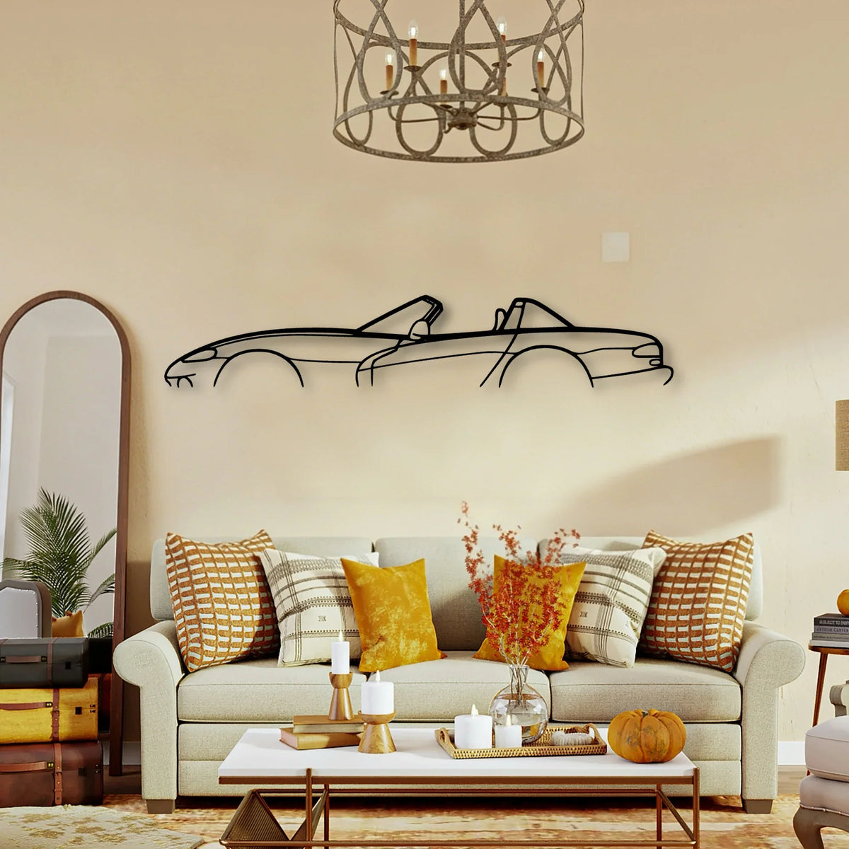 Viper RT 10 1994 Classic Silhouette Metal Wall Art - Tinvibe