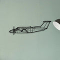 A 6 Intruder 3 Classic Aircraft Silhouette Metal Wall Art - Tinvibe