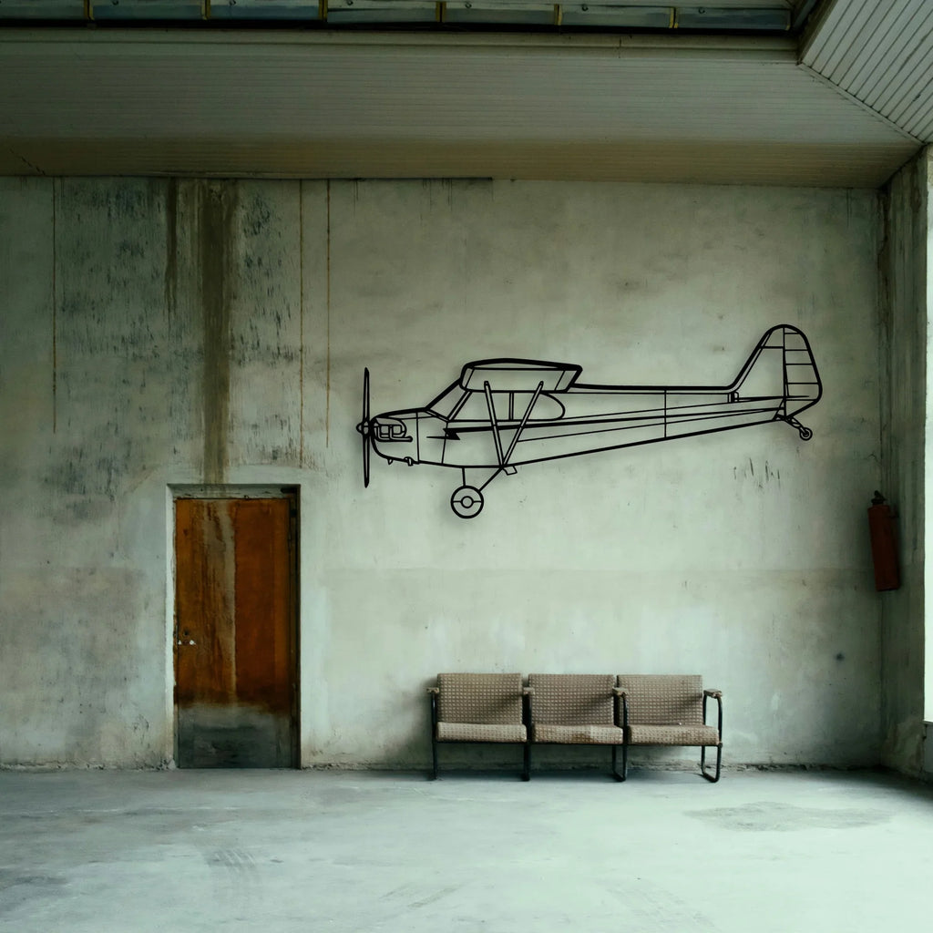 A330 200 Classic Aircraft Silhouette Metal Wall Art - Tinvibe