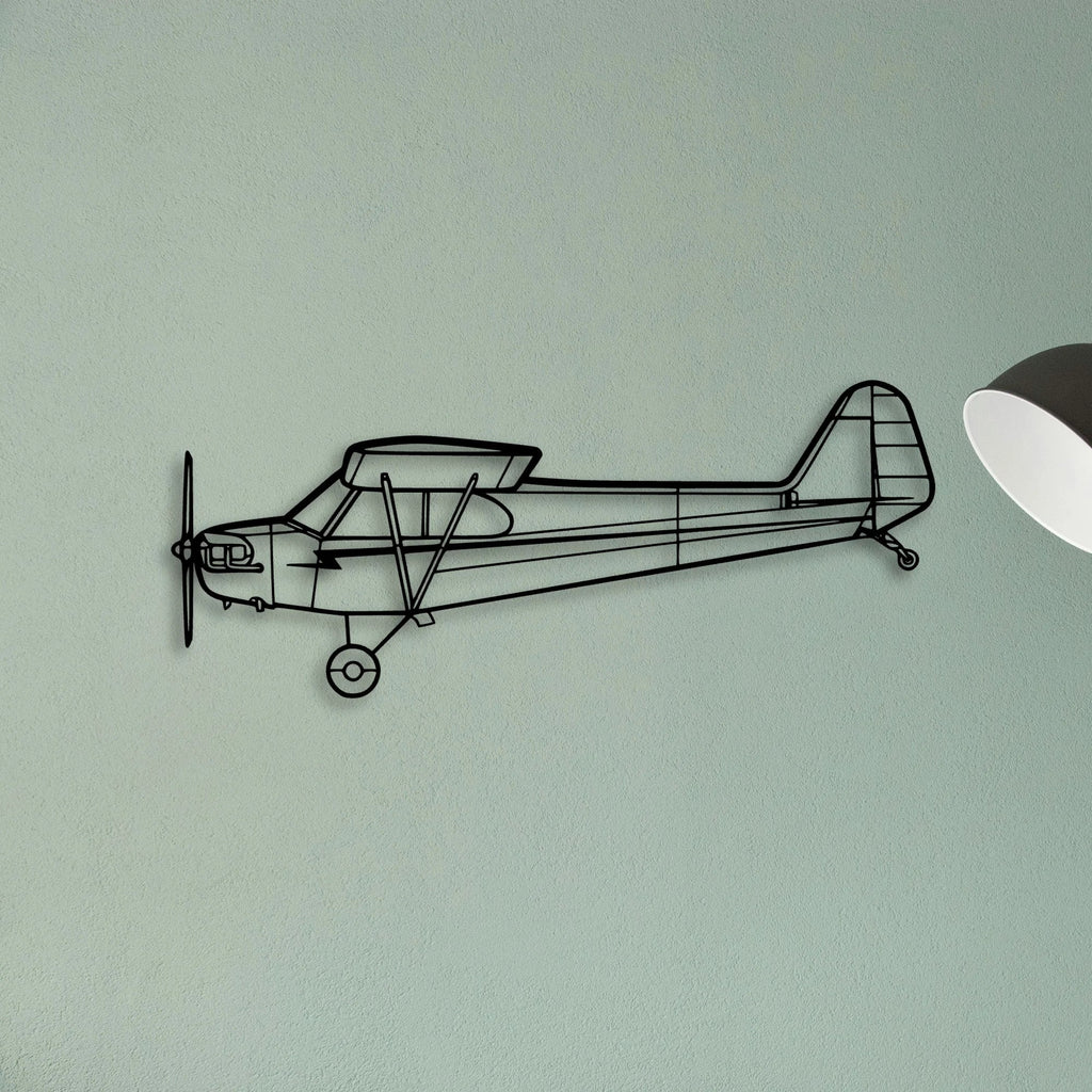 A330 200 Classic Aircraft Silhouette Metal Wall Art - Tinvibe