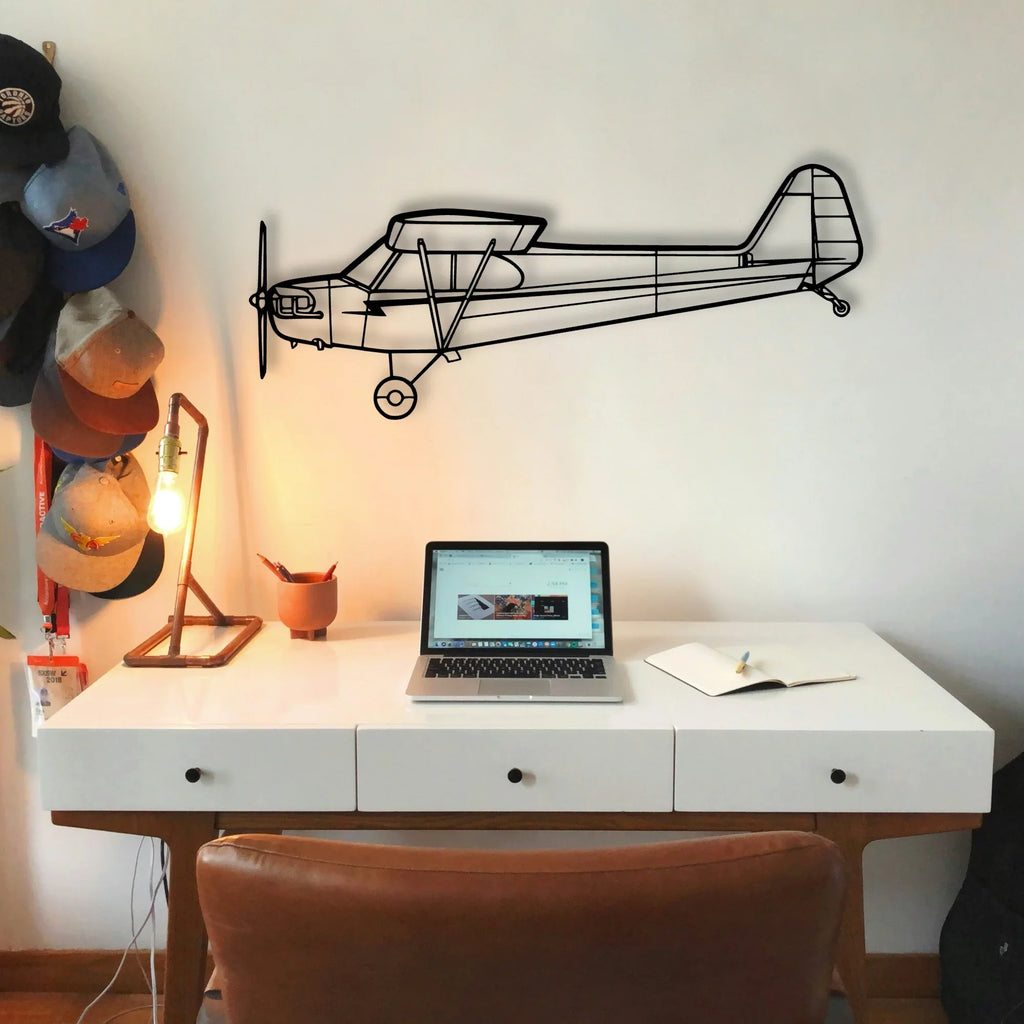 A330 200 Classic Aircraft Silhouette Metal Wall Art - Tinvibe