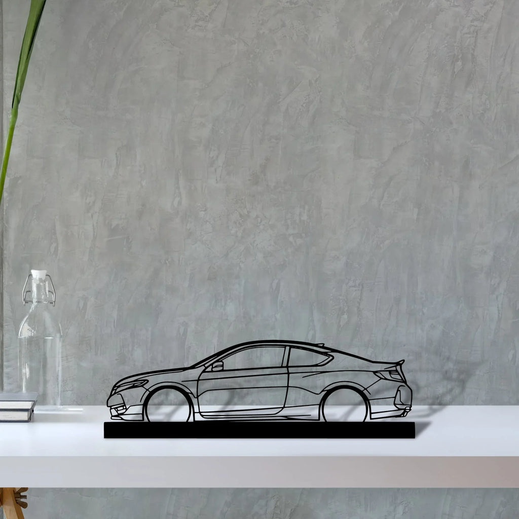accord-coupe Silhouette Metal Art Stand - Tinvibe