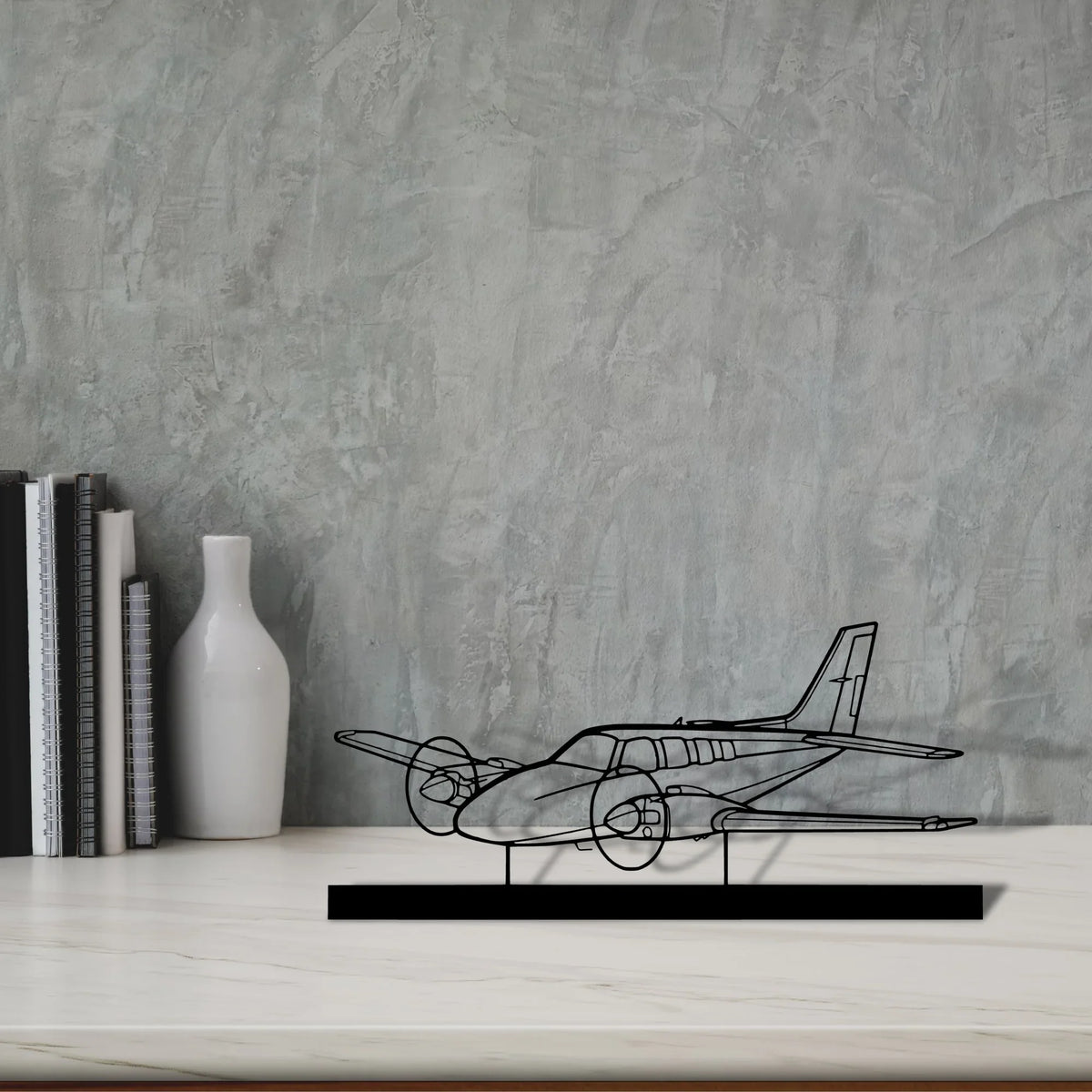 baron-58-2 Silhouette Metal Art Stand - Tinvibe