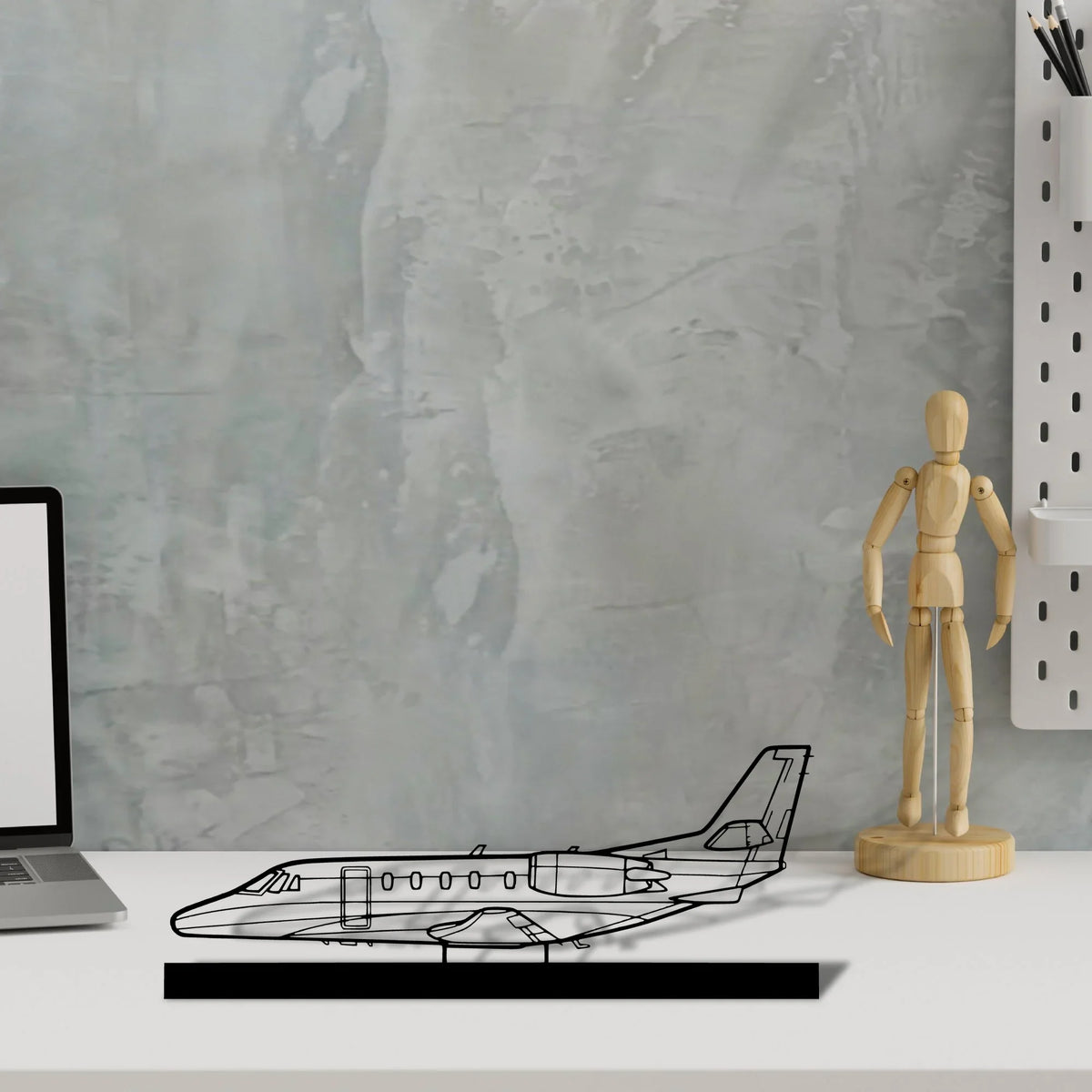 citation-xls-2 Silhouette Metal Art Stand - Tinvibe
