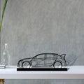 civic-type-r-fk8 Silhouette Metal Art Stand - Tinvibe