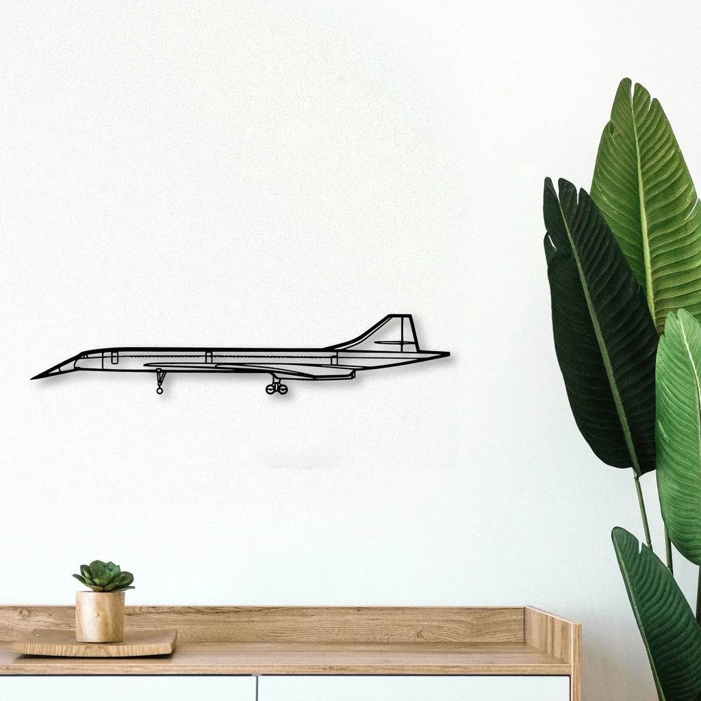 DA62 Classic Aircraft Silhouette Metal Wall Art - Tinvibe