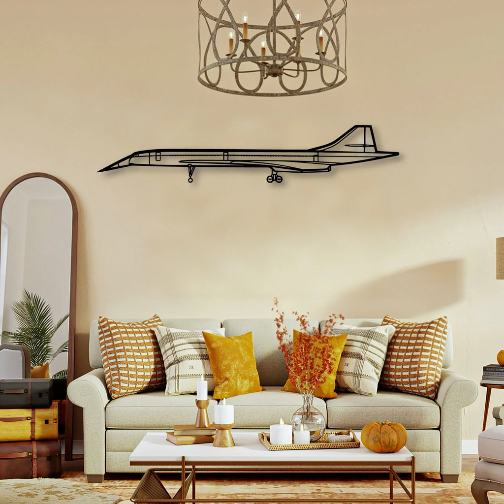 DA62 Classic Aircraft Silhouette Metal Wall Art - Tinvibe