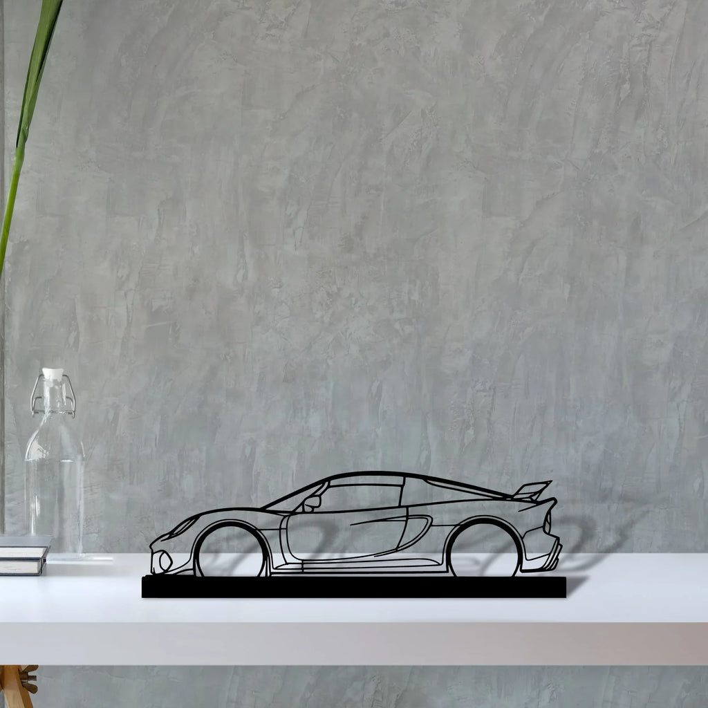 exige-390 Silhouette Metal Art Stand - Tinvibe