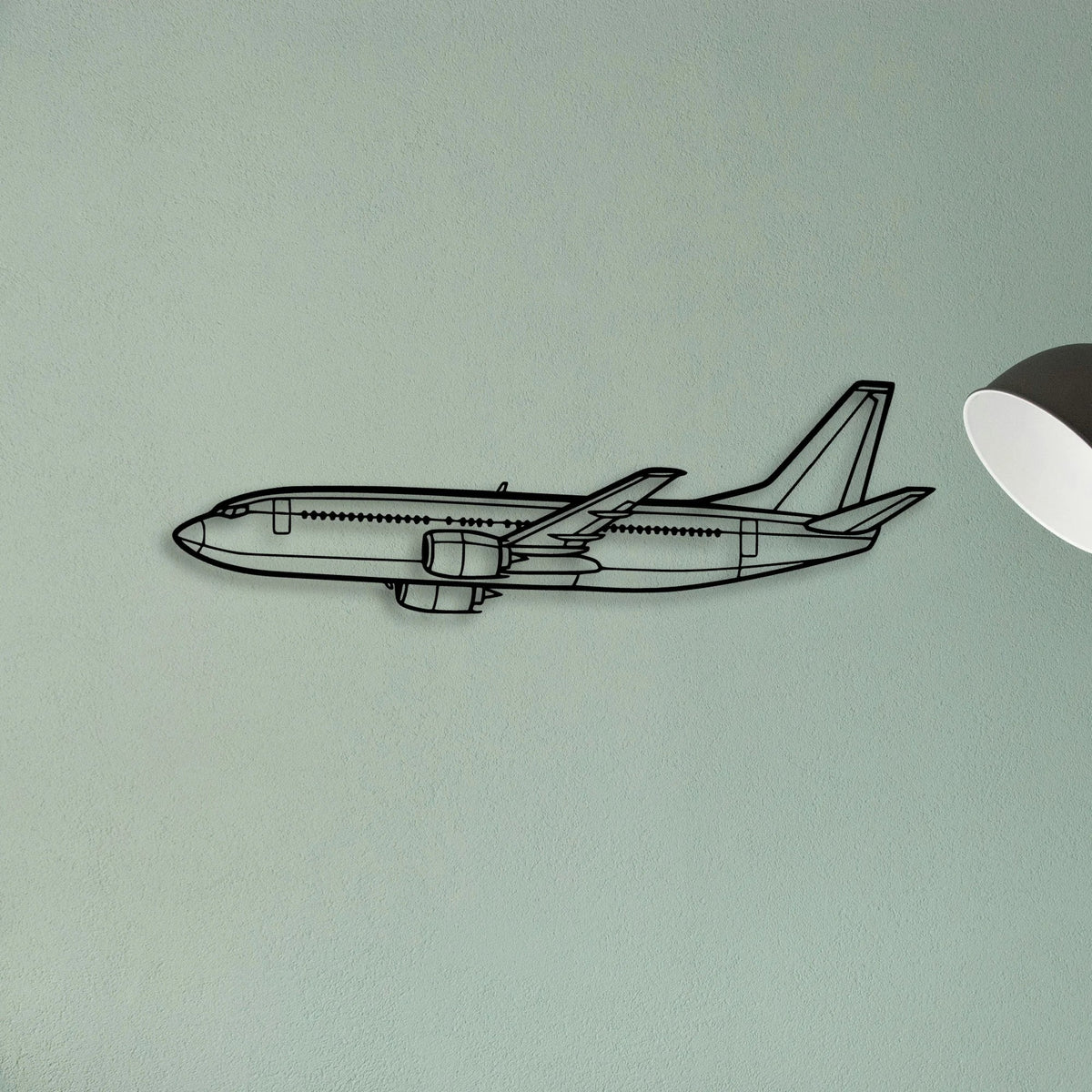 F 16D Classic Aircraft Silhouette Metal Wall Art - Tinvibe