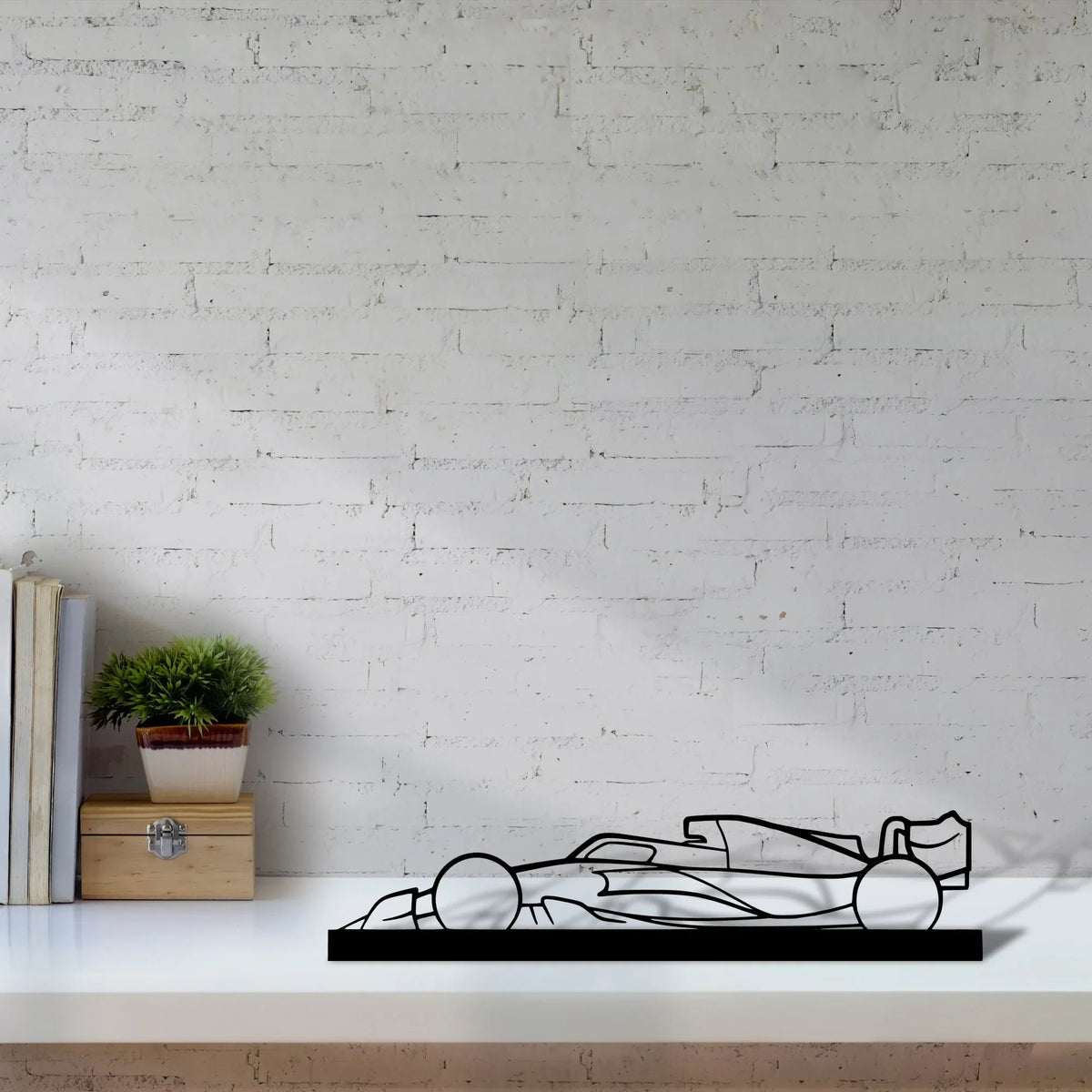 f1-2022-2023 Silhouette Metal Art Stand - Tinvibe