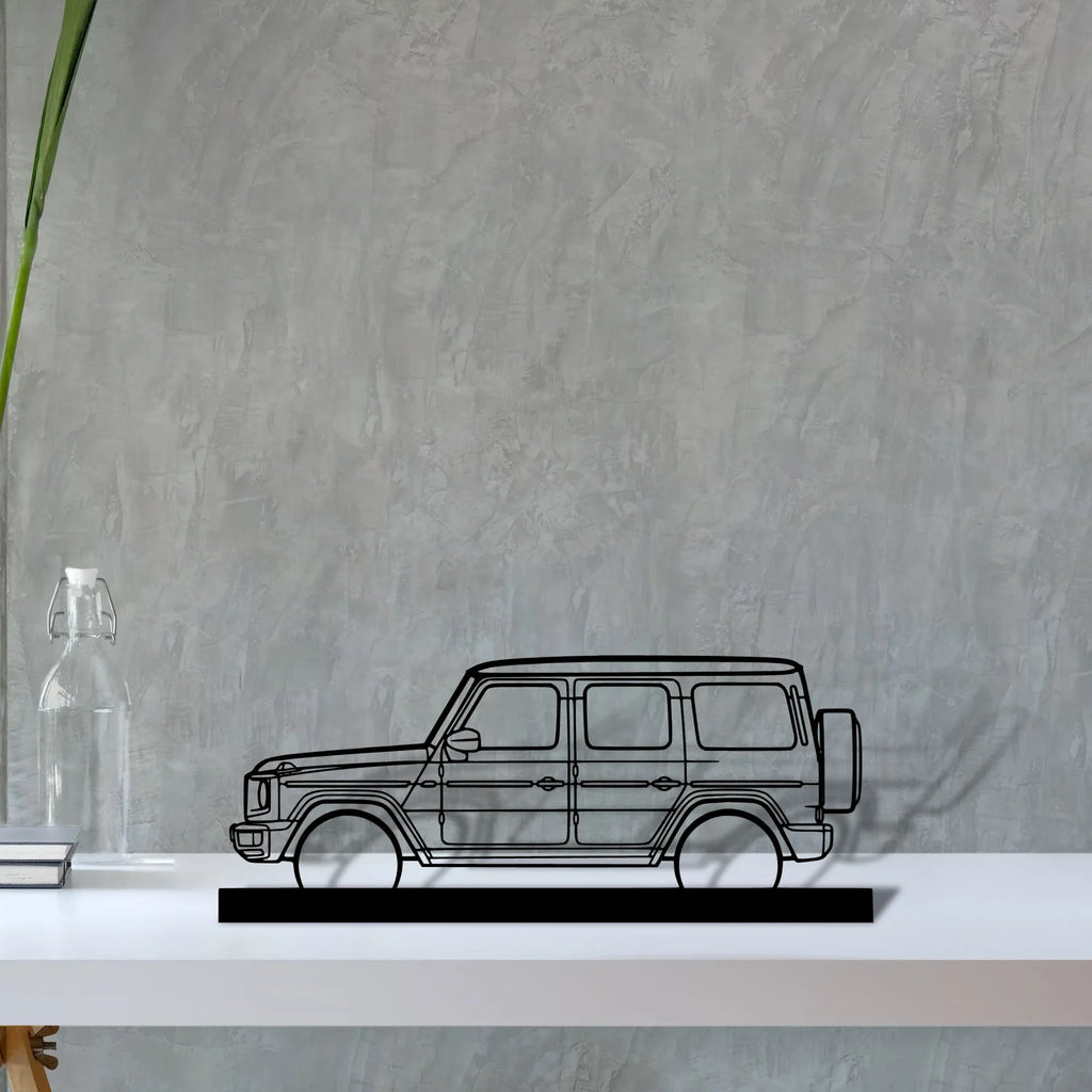 g63-amg-2021 Silhouette Metal Art Stand - Tinvibe