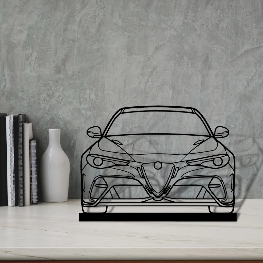 giulia-gtam-2020 Silhouette Metal Art Stand - Tinvibe
