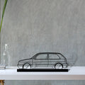 golf-mk2-gti Silhouette Metal Art Stand - Tinvibe