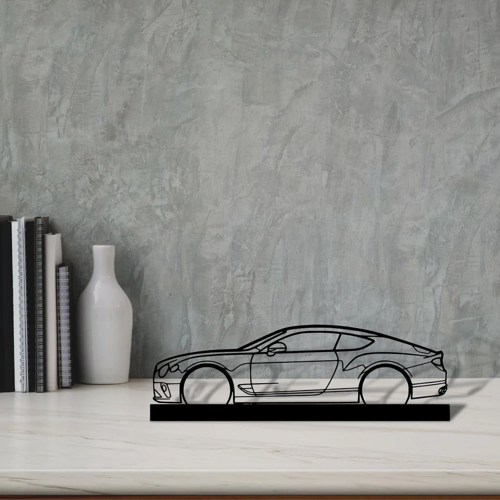 gt-continental Silhouette Metal Art Stand - Tinvibe
