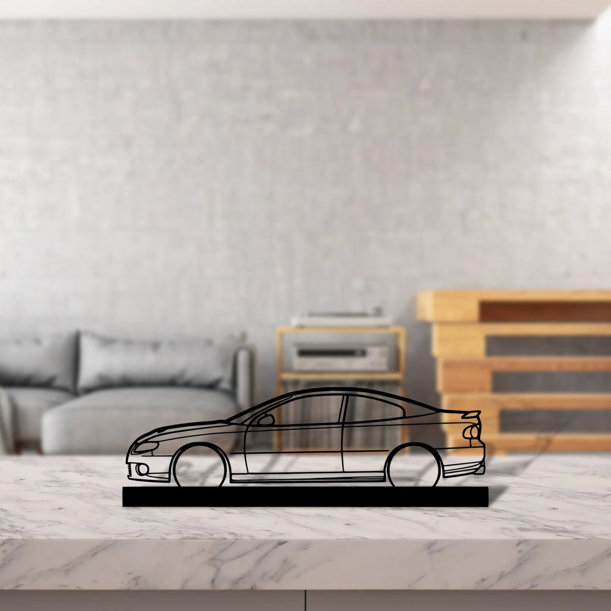 gto-2006 Silhouette Metal Art Stand - Tinvibe